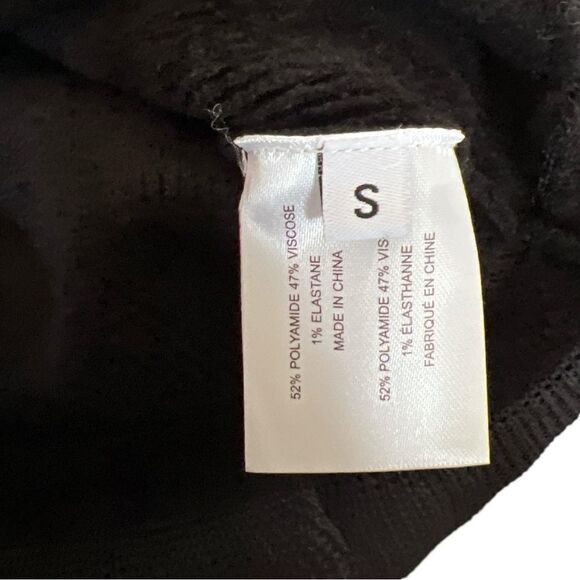 NWT Proebza Schouler LLC  White label Cropped Turtleneck Chenille Sweater Size S - Picture 4 of 7